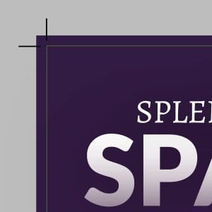 Print-ready artwork, crop marks, bleed area, graphic design | Melbourne Print