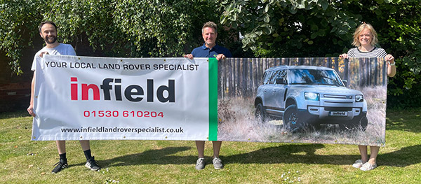 infield PVC Banner