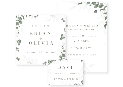 wedding printing template Ref: MPW04