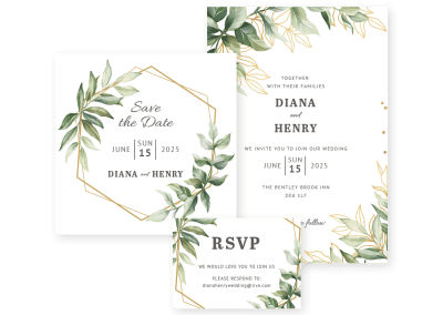 wedding printing template Ref: MPW06