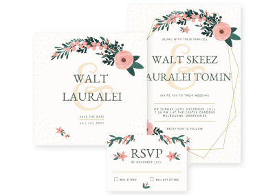 wedding printing template Ref: MPW07