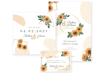 wedding printing template Ref: MPW08