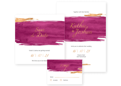 wedding printing template