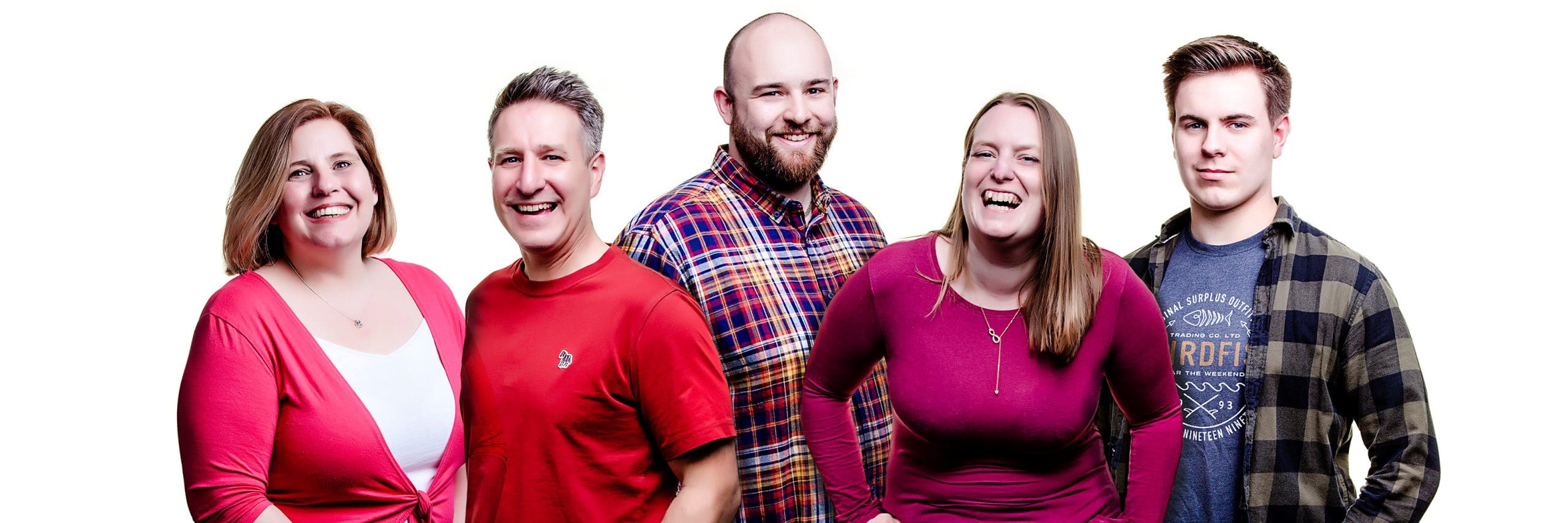 A photo of the happy team at Melbourne Print