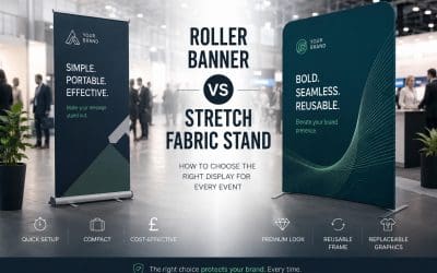 Roller Banner or Fabric Stand? How to Choose for Trade Shows and Events