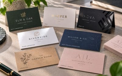 How to Choose the Right Business Card Finish: Matt, Soft-Touch, Spot UV or Foil